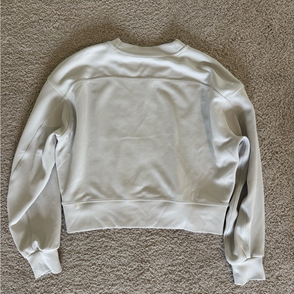 Lululemon Ribbed Cropped Sweatshirt - Picture 3 of 4